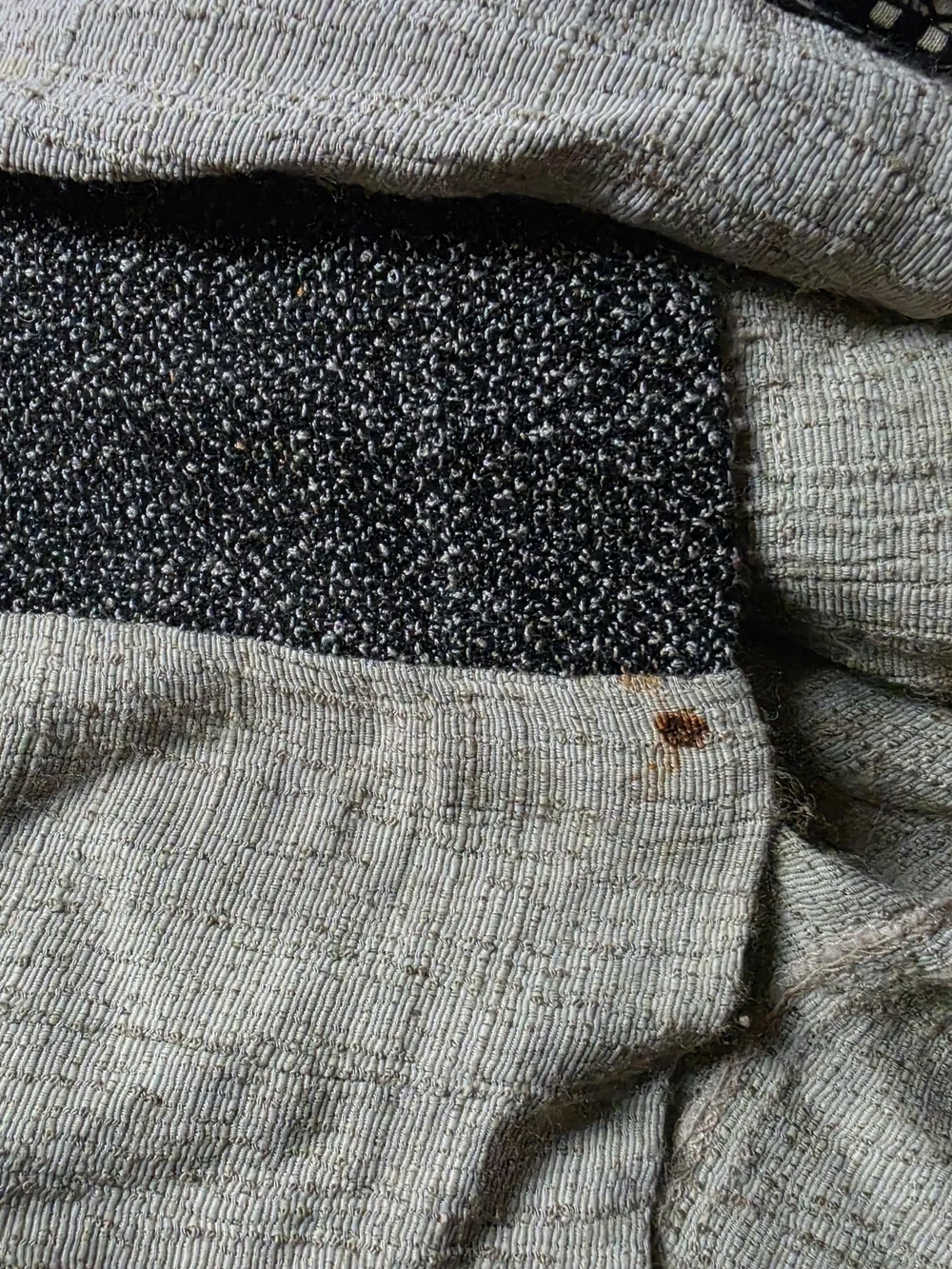 Vintage Donna Jessica Art-to-Wear Patchwork Shorts Linen Blend Lagenlook 1